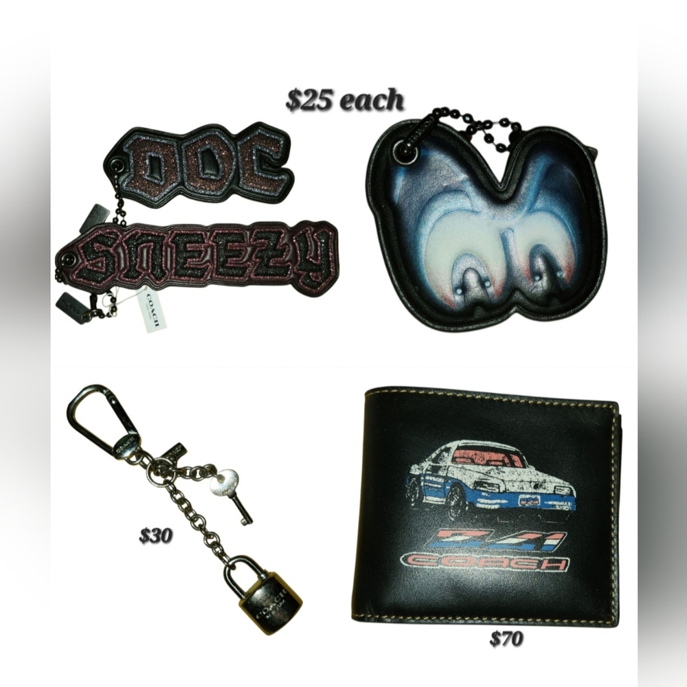 Coach Accessories PRICES ON PHOTO